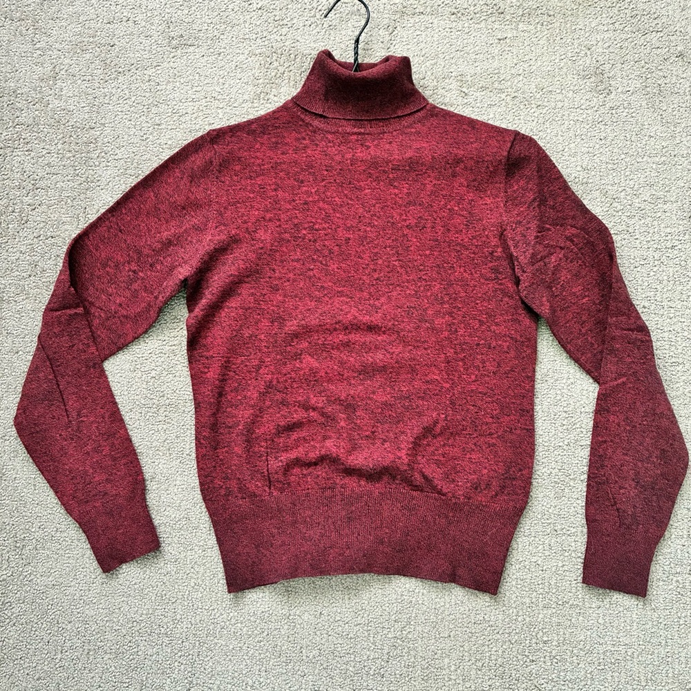 Red Turtleneck Sweater